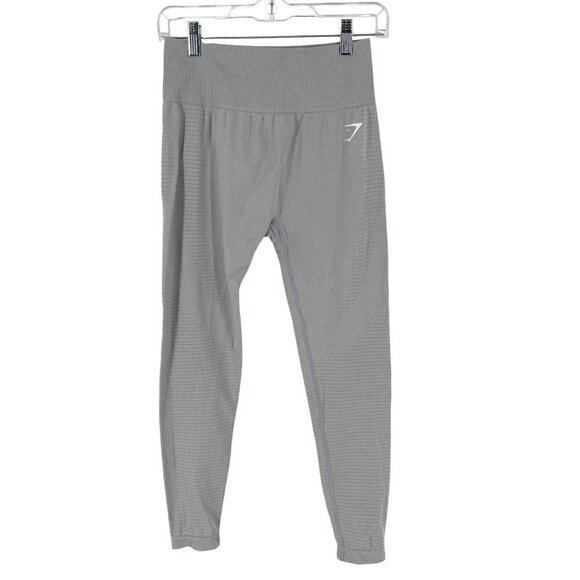 Gymshark Pants - Gymshark Vital Seamless 2.0 Sweat Wicking Smokey Grey Marl Leggings Medium